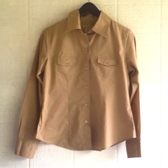 Vintage boho pleated skirt & button down shirt - Picture 10 of 16